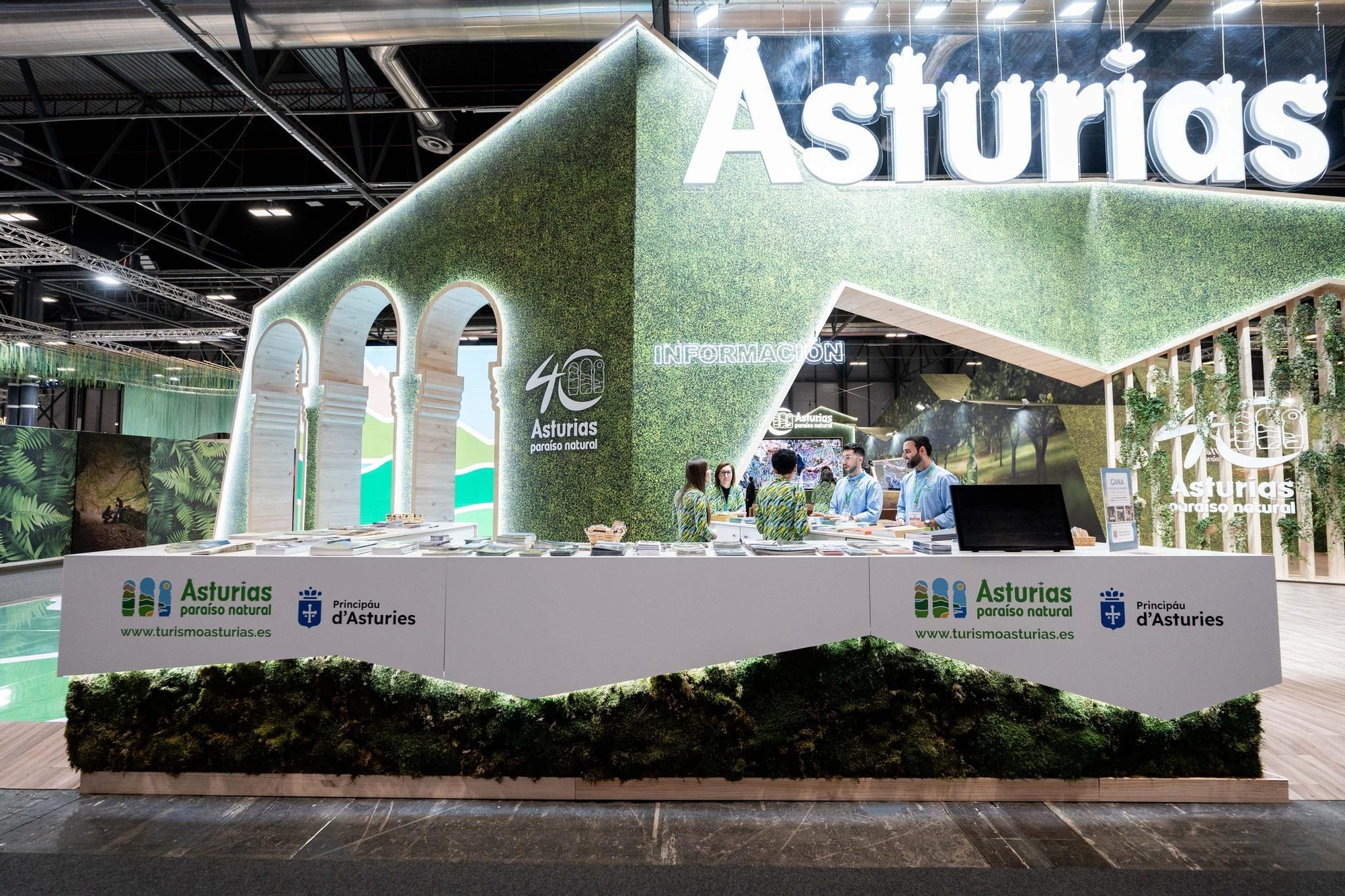 Pabellón de Asturias en Fitur.