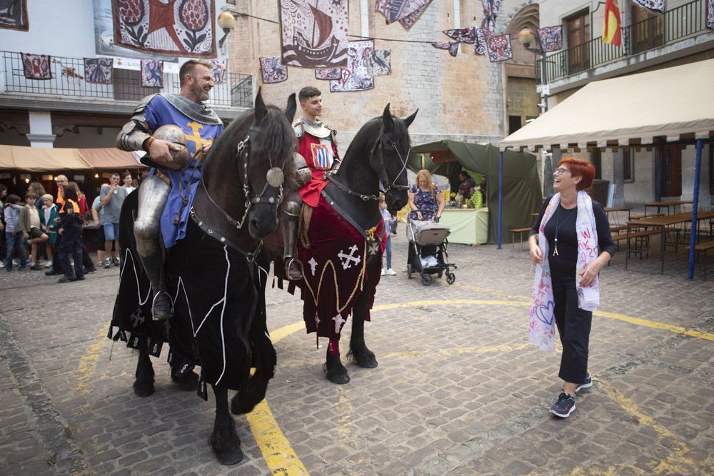 El mercado medieval da inicio a los actos por el 9 d'Octubre en Sagunt.