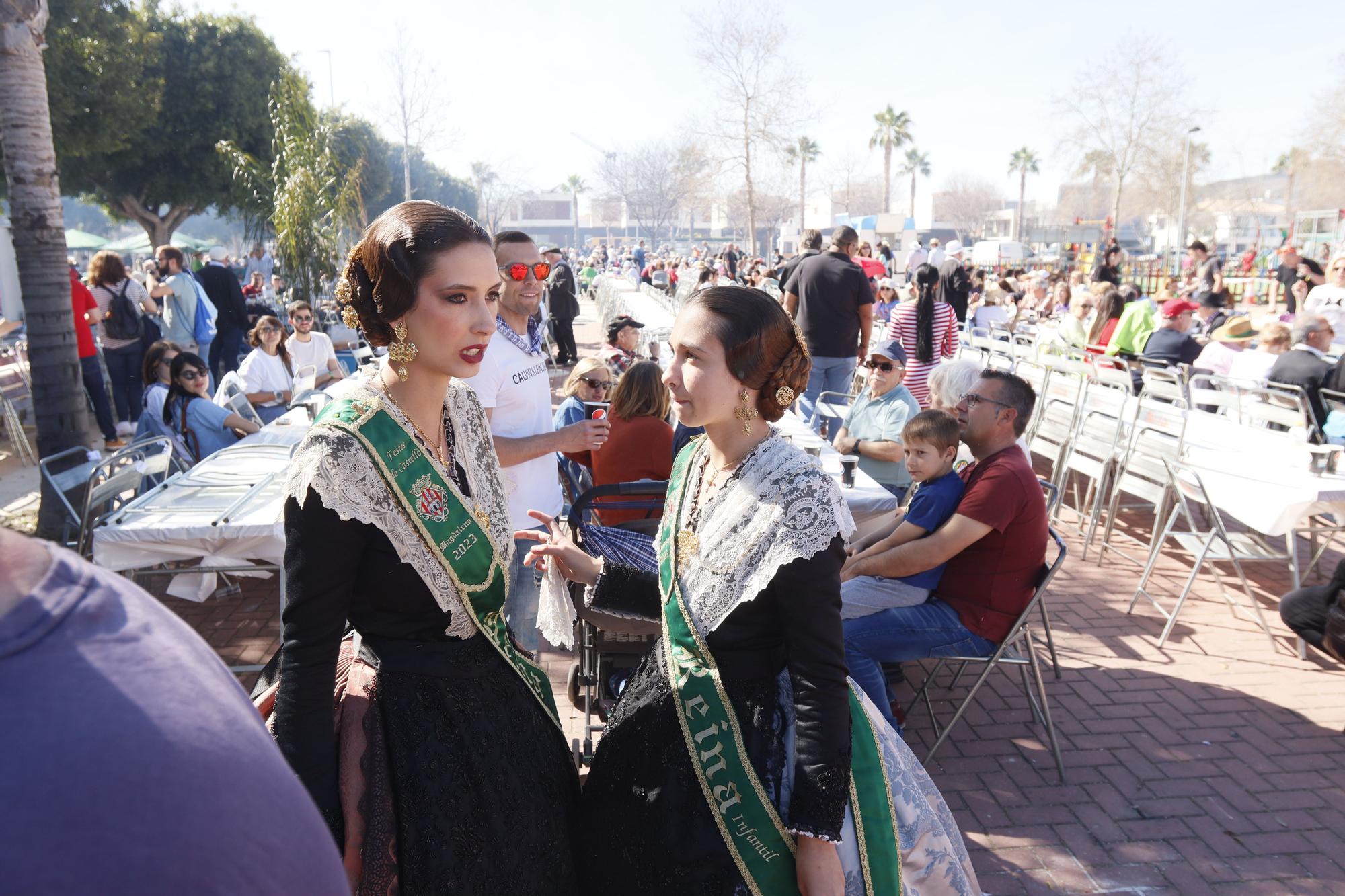 Todas las imágenes del concurso de paellas de intercollas de la Magdalena 2023