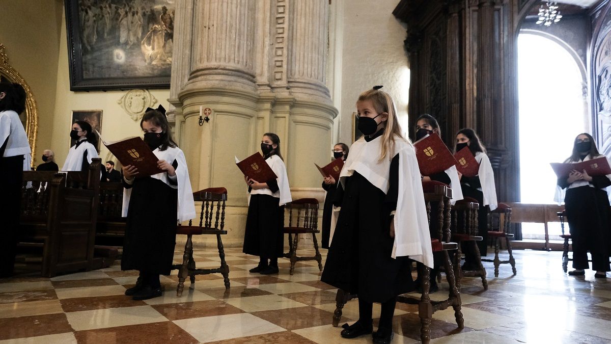 Misa de apertura de los actos del centenario de la Agrupación de Cofradías