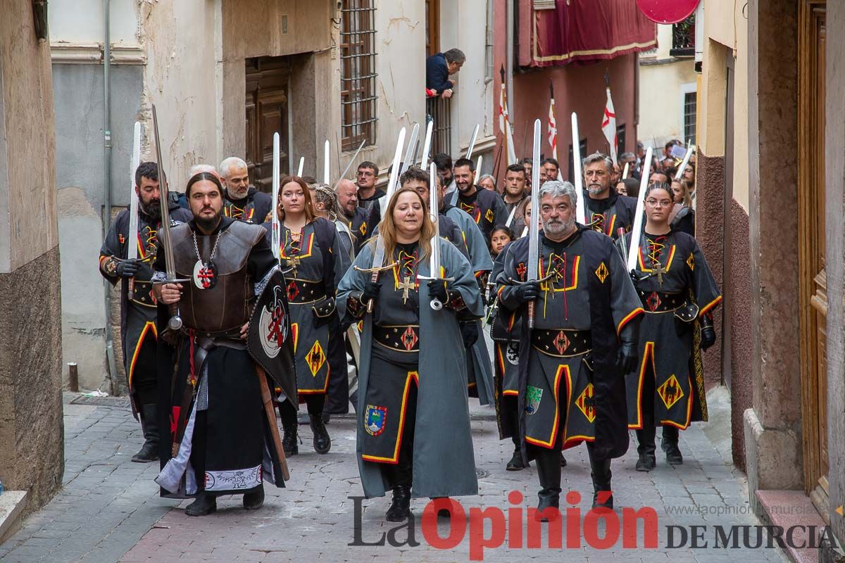 Procesión del día 3 en Caravaca (bando Cristiano)