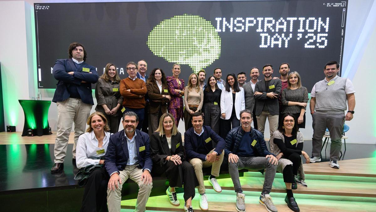 Inspiration Day 2025 ponentes, patrocionadores del acto y junta directiva CMM.