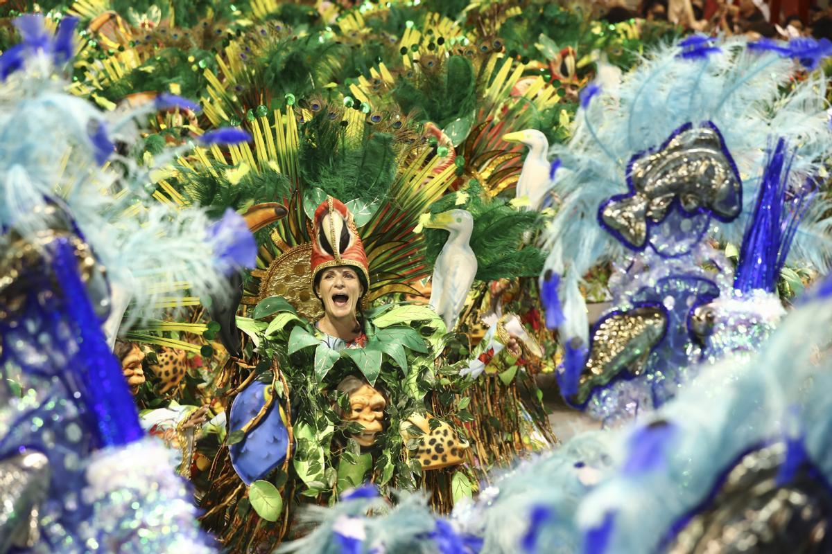 El carnaval de Sao Paulo recupera el esplendor tras la pandemia