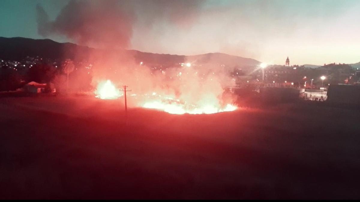 Incendio en Patiño.