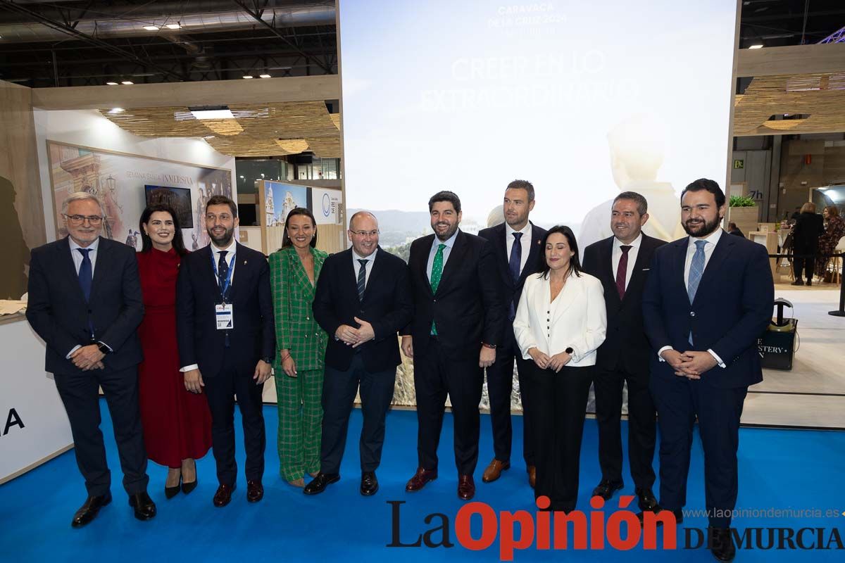 Así ha sido el primer día en el stand de la Región de Murcia en la Feria de Fitur