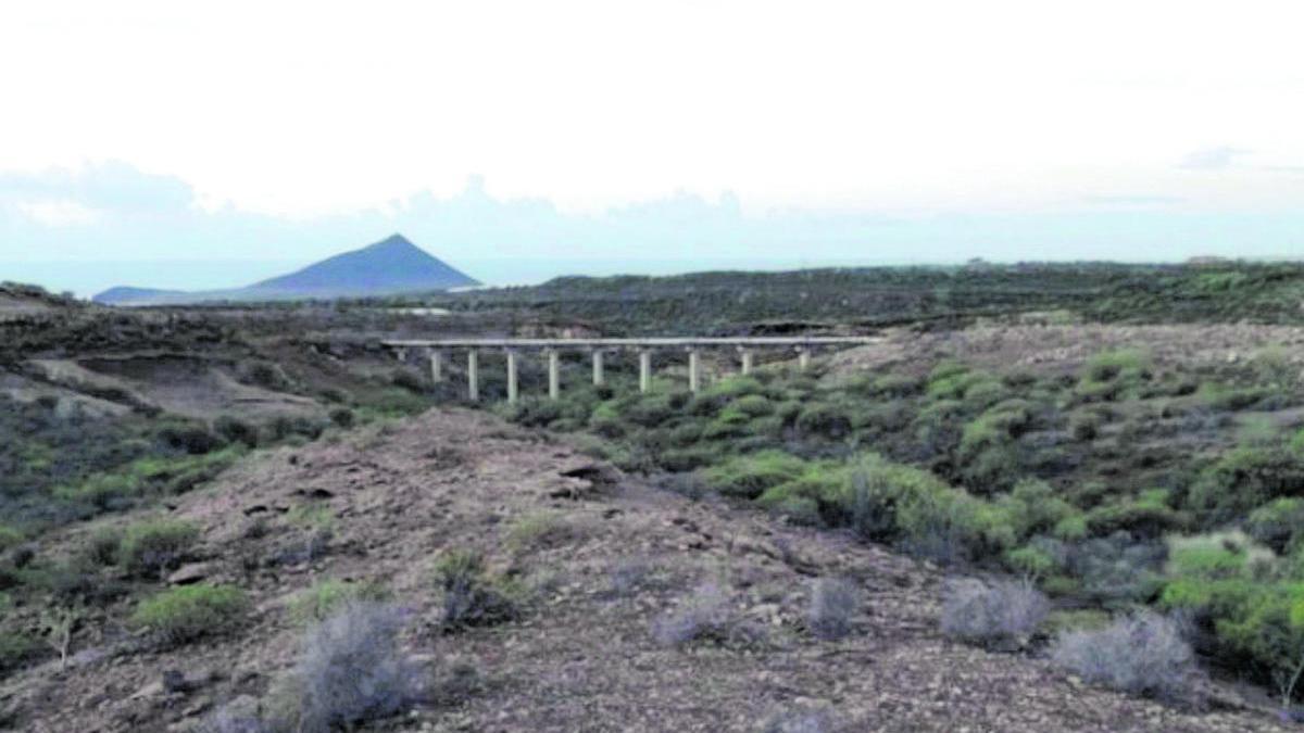 Zona de Granadilla de Abona donde se construirá la EDAR de Los Letrados.