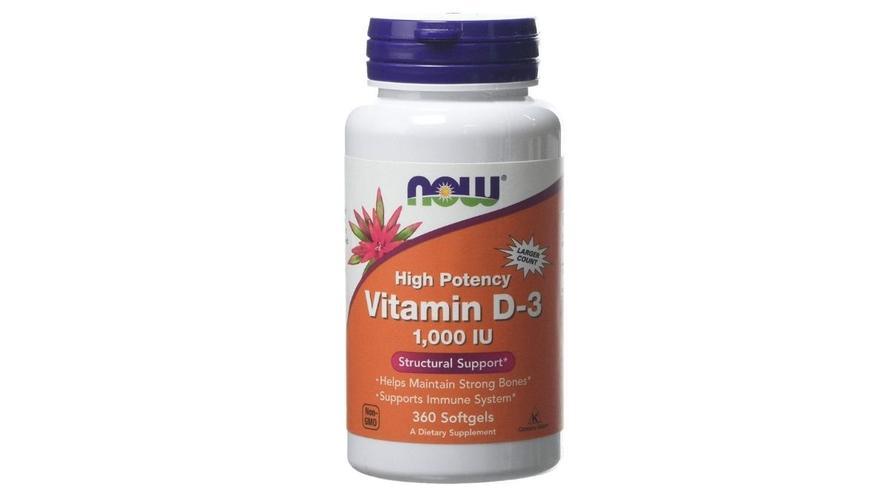 Now Foods Vitamin D3 1000iu Standard.