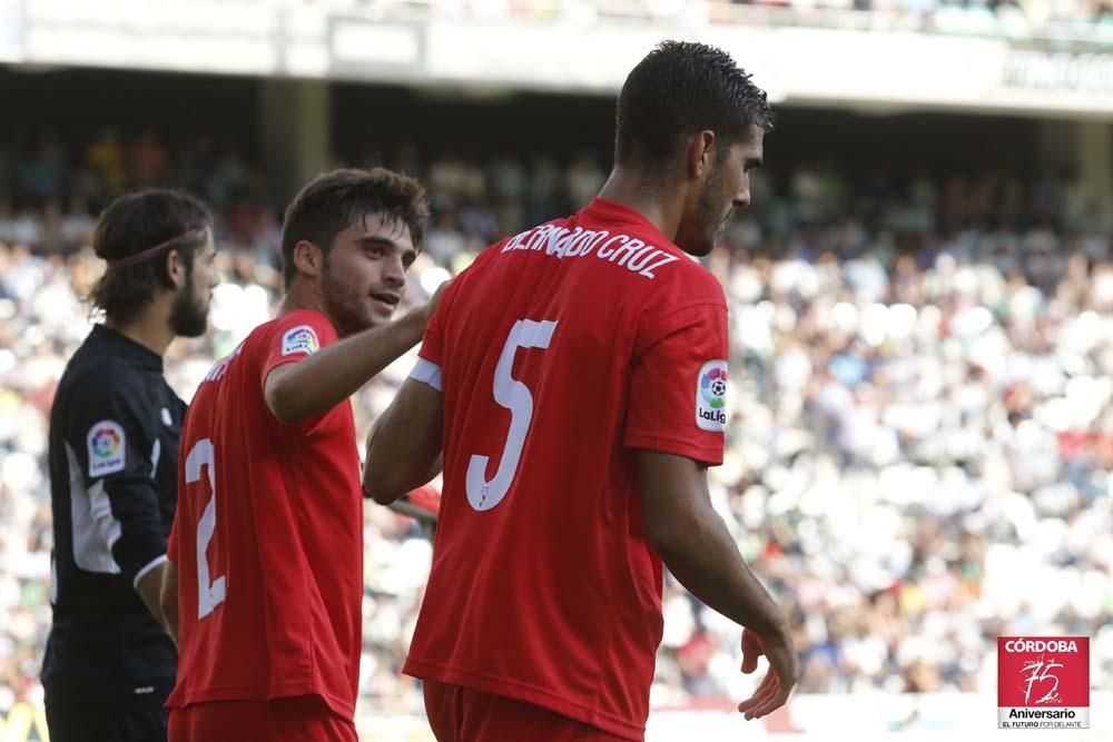 El Córdoba pierde en los últimos minutos ente el Sevilla Alético.