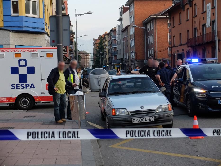 Tiroteo en Mieres tras un atraco a un supermercado