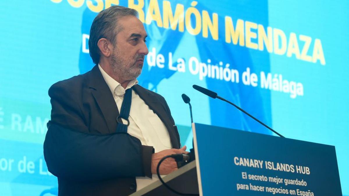 José Ramón Mendaza, director de La Opinión de Málaga.