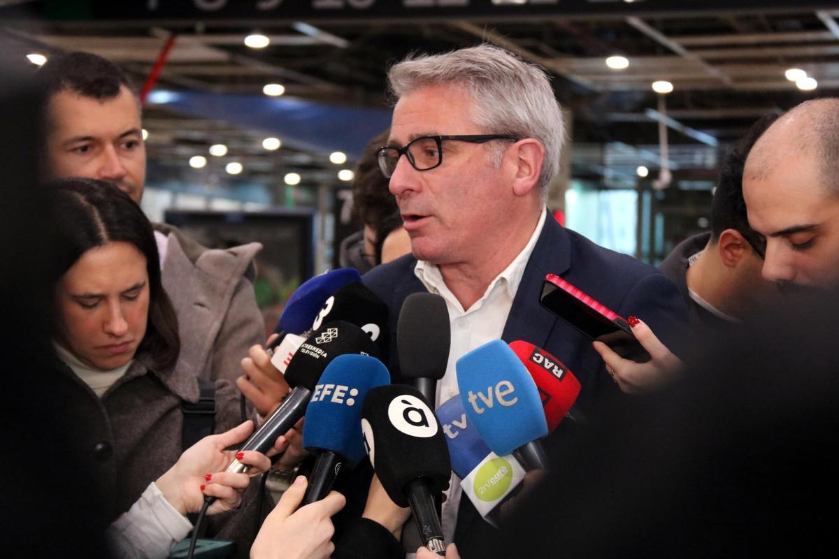 El portaveu de Renfe a Catalunya, Antonio Carmona.