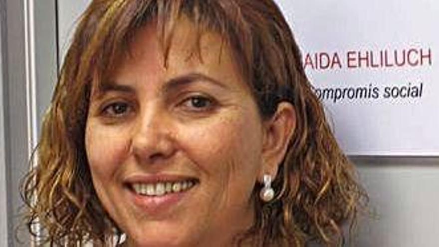 Saida Ehliluch, representant de CCOO en temes socials