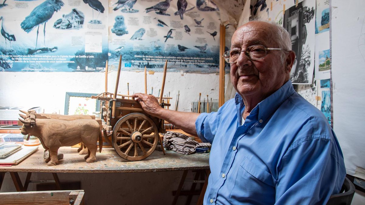 GALERÍA| El labriego artista de Almeida de Sayago