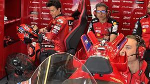 Marc Márquez, hoy, en Jerez.