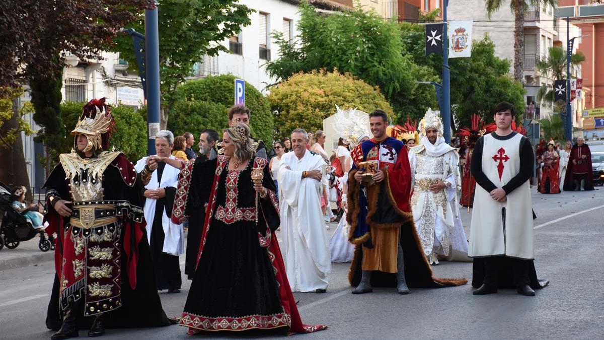 Uno de los momentos del desfile en Calasparra