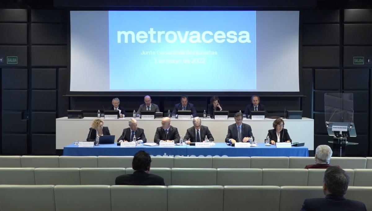 Junta de accionistas de Metrovacesa de 2022.