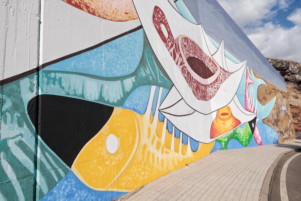 El mural de Candelaria