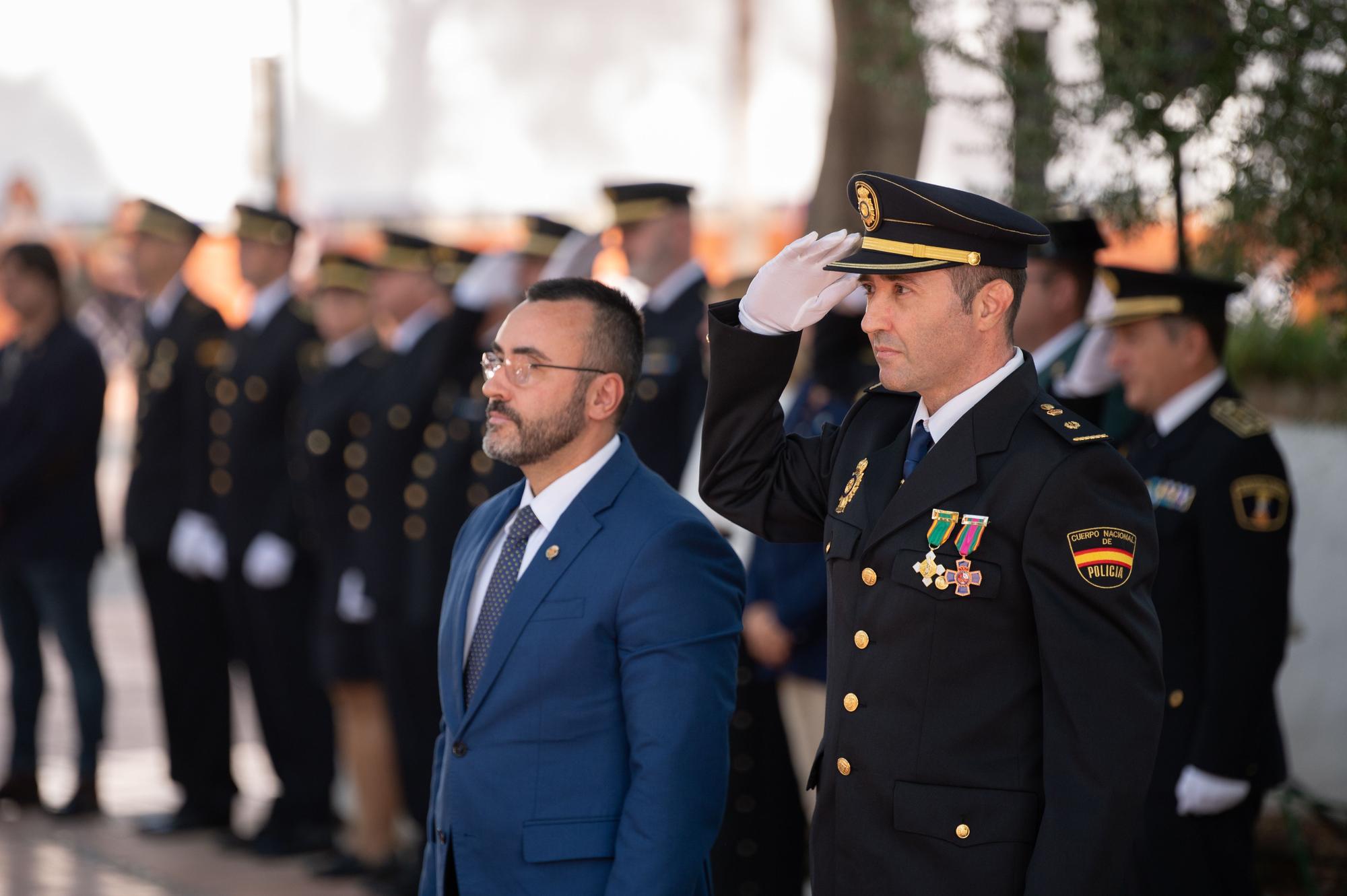 La Policía Nacional de Vila-real celebra la festividad de los Santos Ángeles Custorios