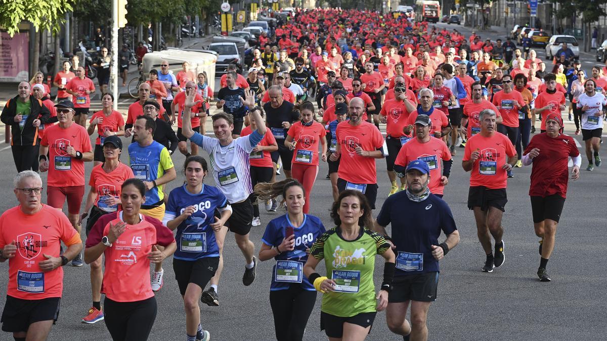 99 edición de la carrera Jean Bouin. Búscate en las fotos.