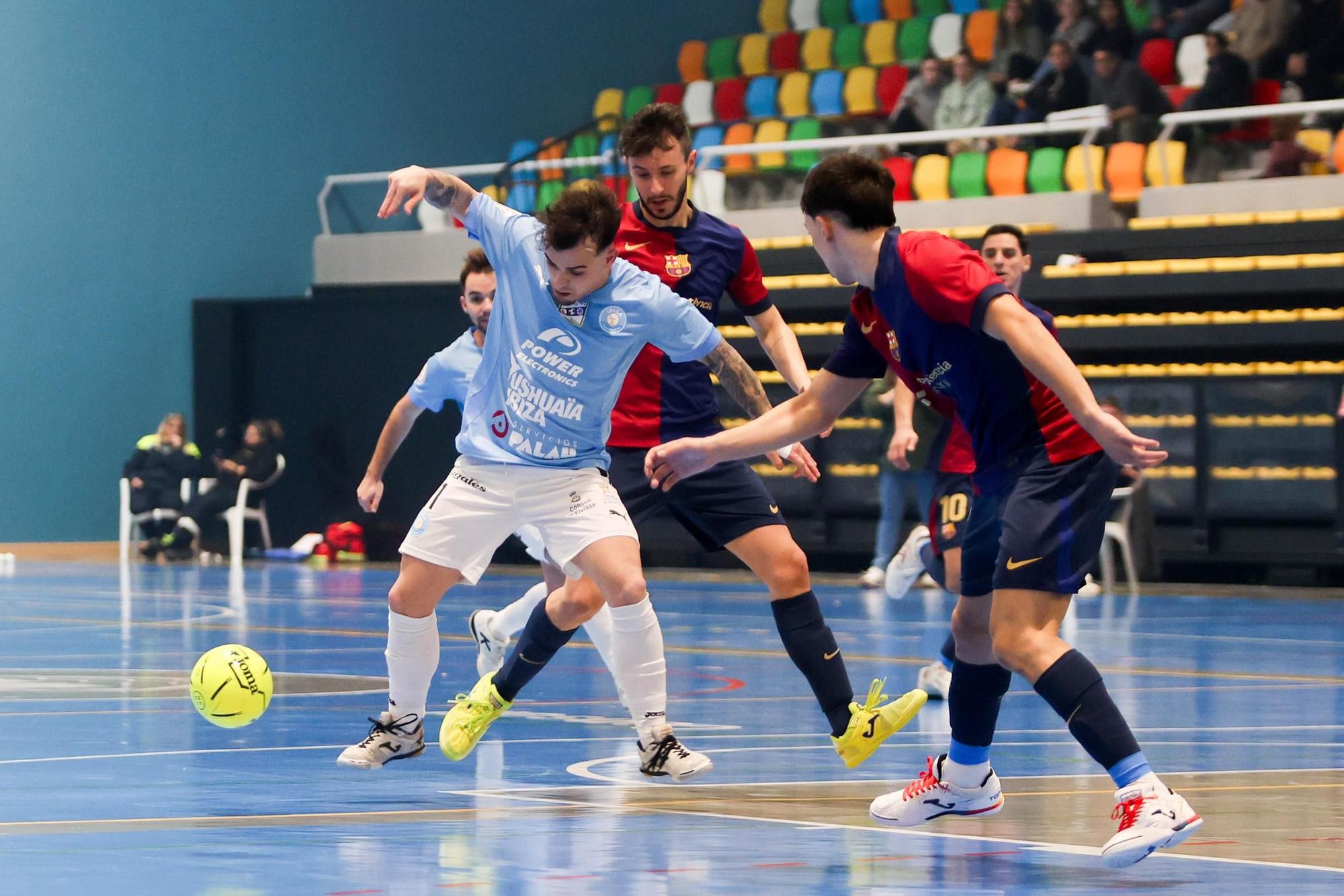 Imagen del encuentro el Gasifred y el Barcelona B