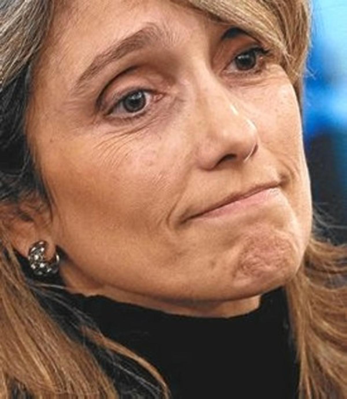 Nebrera, durant la roda de premsa que va celebrar ahir al Parlament, en què va confirmar la intenció de deixar immediatament el PP català i el seu escó a la Cambra autonòmica.
