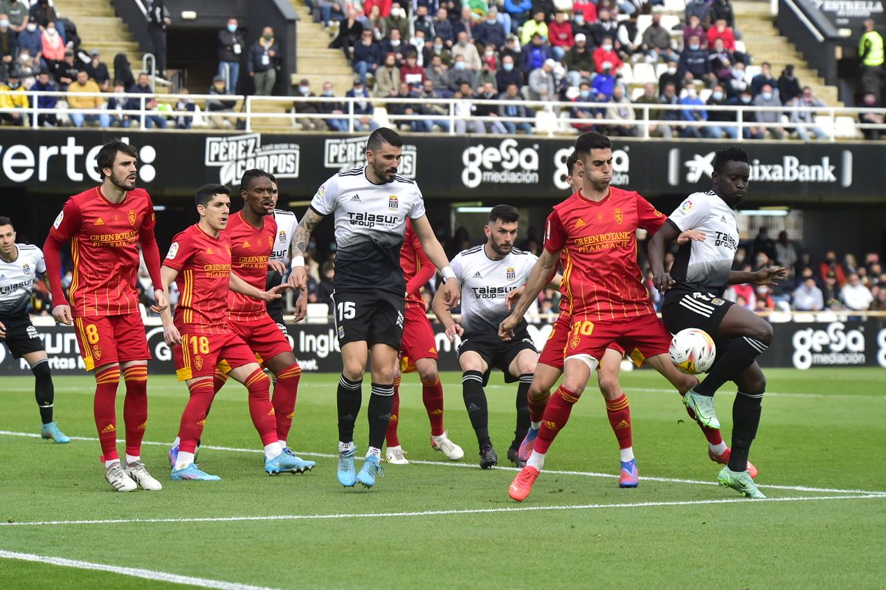 Así ha sido el partido del FC Cartagena contra el Zaragoza