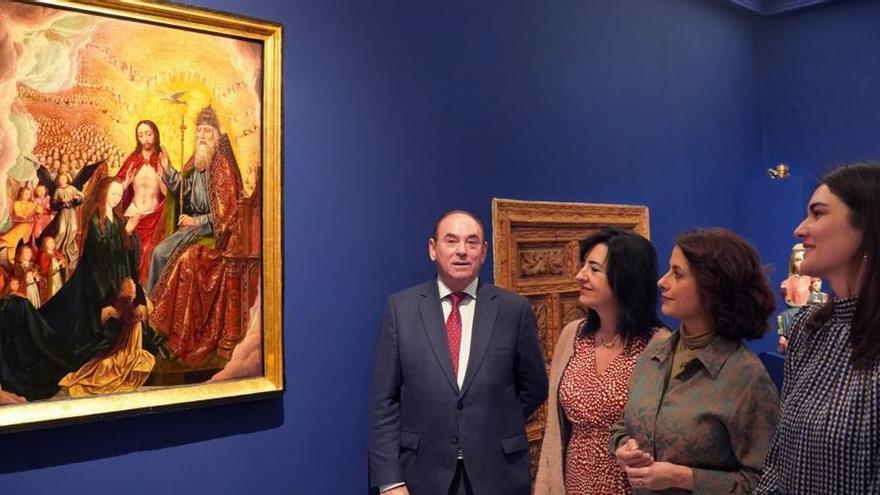 El Museo de Arte Sacro de Teruel luce restaurada la tabla de la Intercesión de la Virgen María