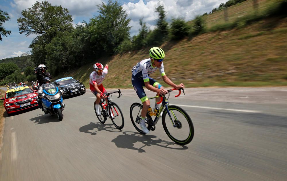 Tour de Francia: La séptima etapa, en imágenes.