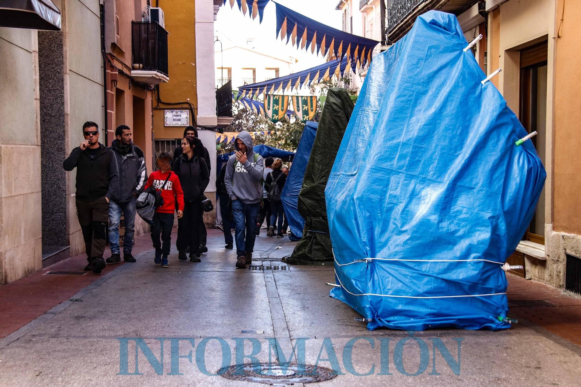 La Fira de Tots Sants de Cocentaina reabre este viernes a las 18.00 horas tras la alerta por viento