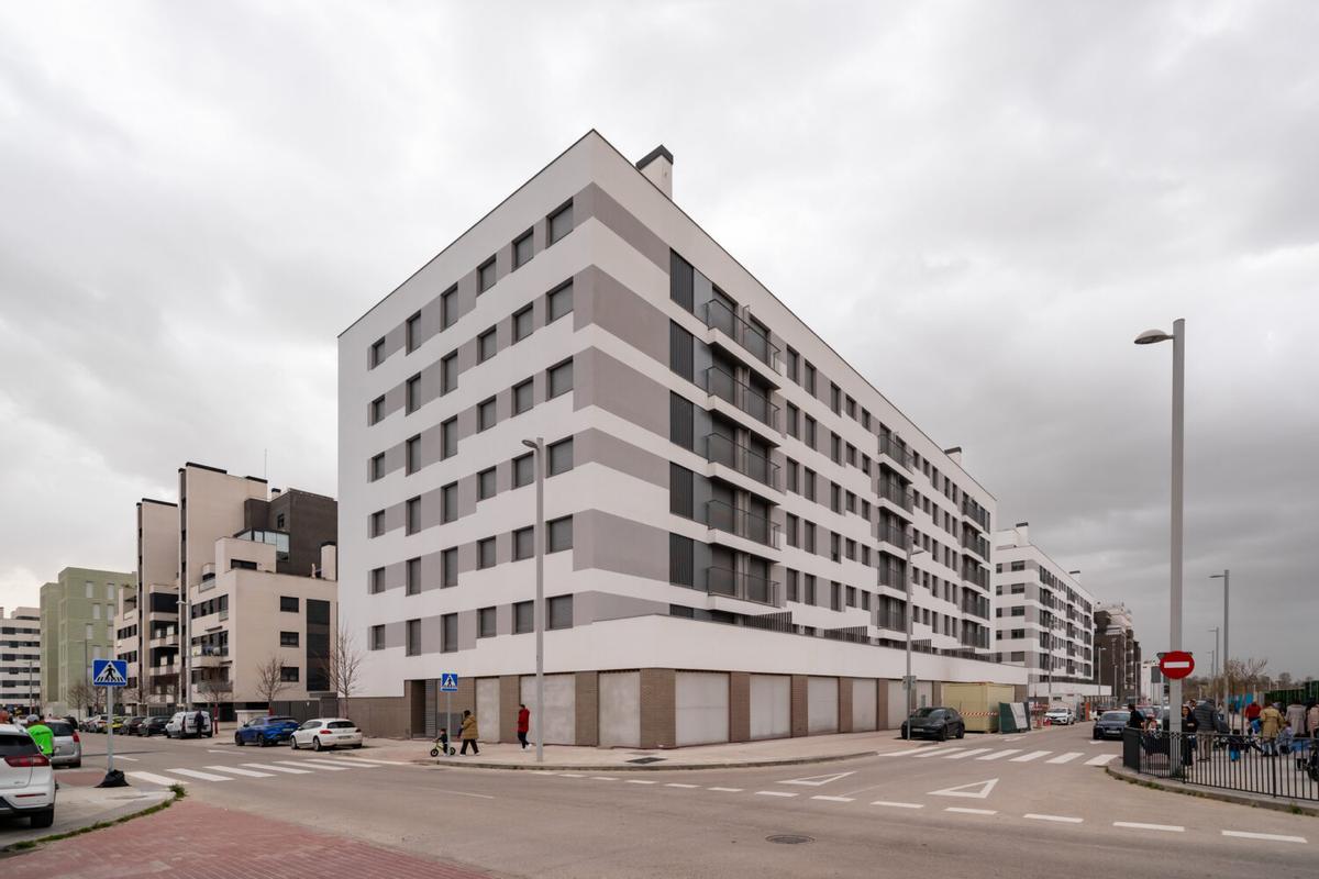 Cañaveral 13, nuevo edificio de alquiler asequible en Vicálvaro.