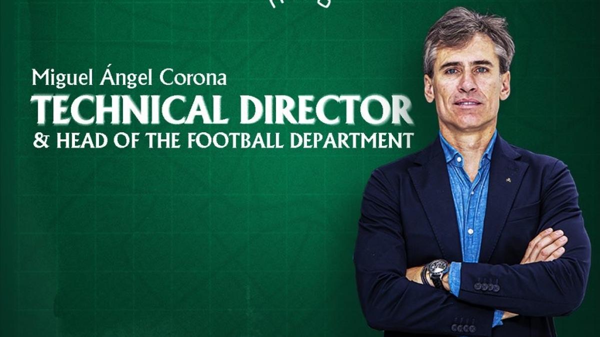 Anuncio de la llegada de Corona al Panathinaikos