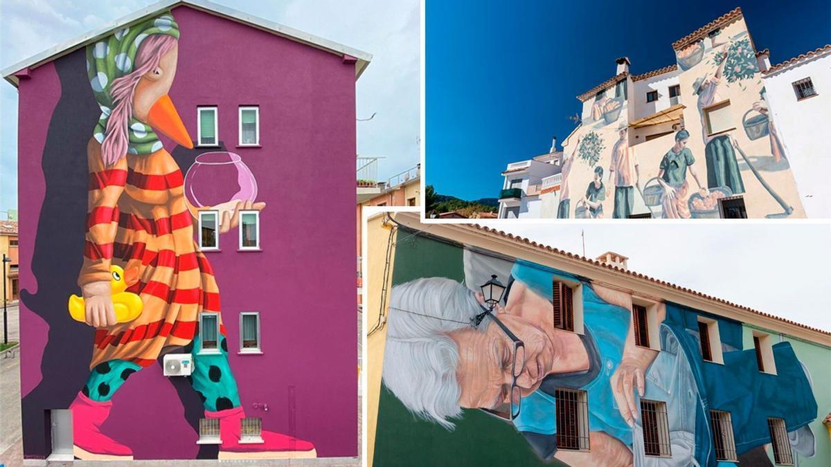 La continuidad del proyecto que ha aportado cantidad y calidad en obras de arte que decoran fachadas y muros de esta localidad castellonense podría estar en riesgo.