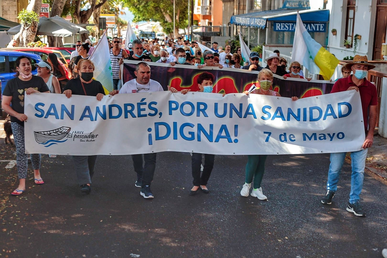 Vecinos de San Andrés exigen mejoras en la atención sanitaria