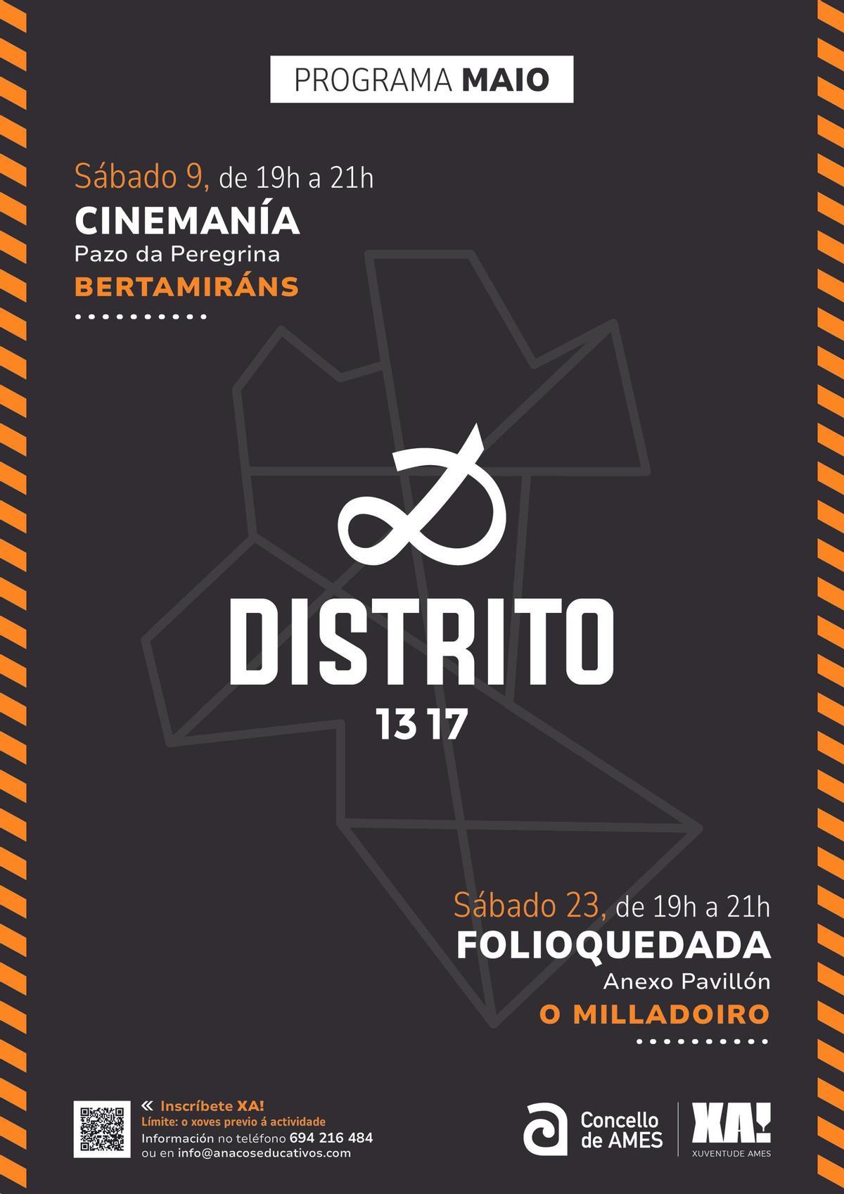 Cartel promocional de Cinemanía.