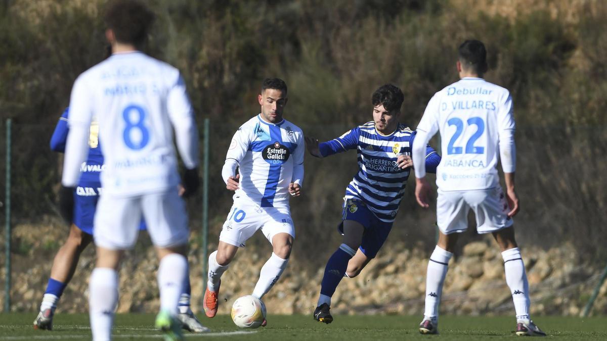 Remontada del Dépor en el amistoso contra la Ponferradina