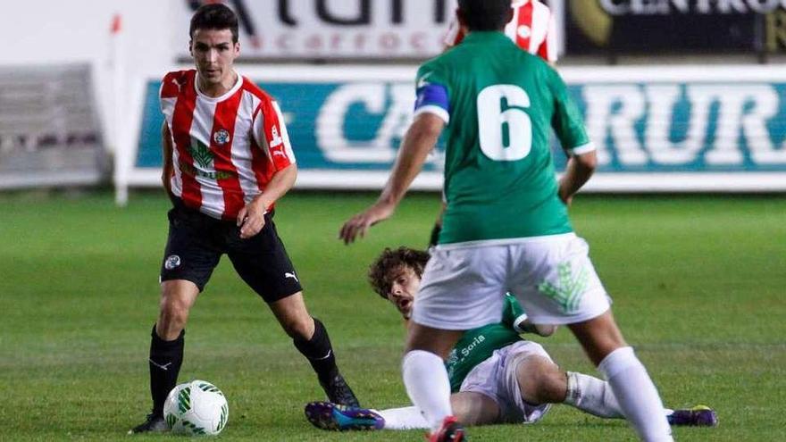 Sergio Barbero con el Zamora CF.