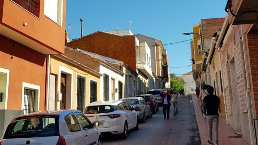 Calle donde tuvo lugar el suceso.