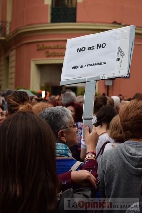 Concentración en Murcia para protestar por la sentencia a 'La Manada'