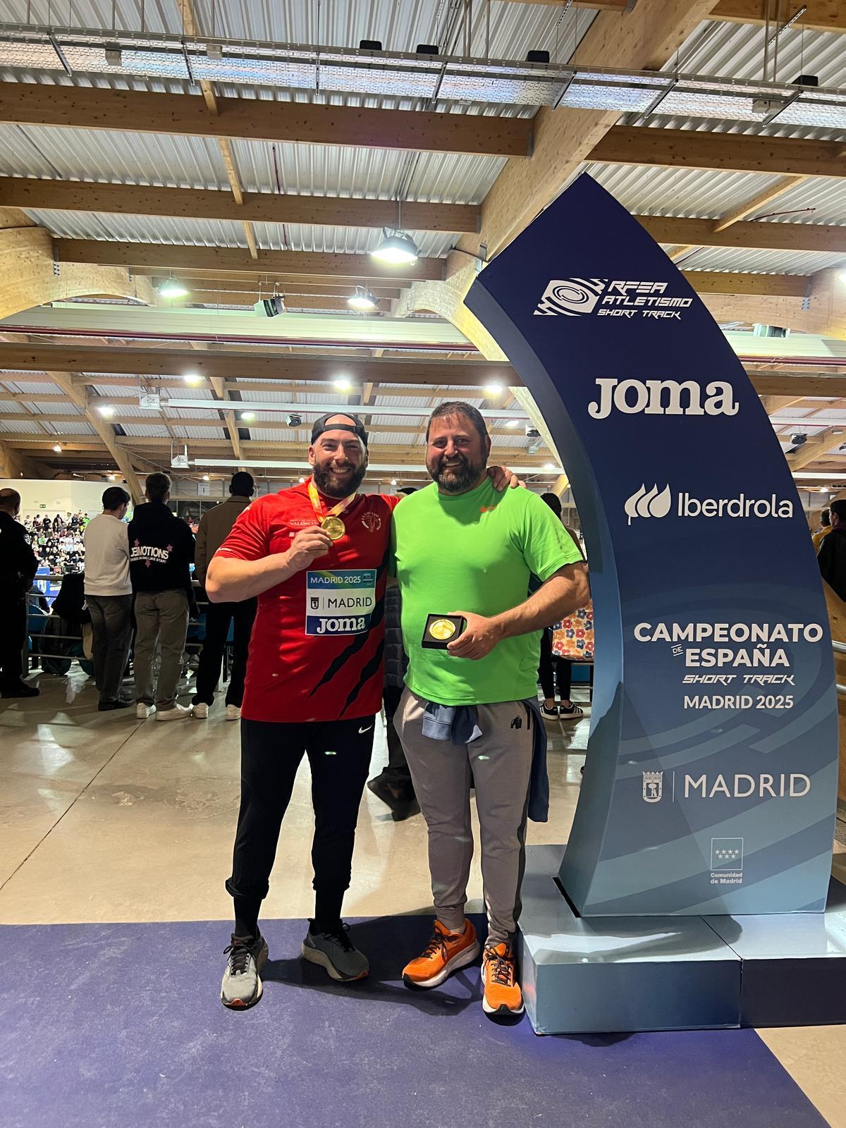 Los medallistas de Baleares en los Campeonatos de España Short Track 2024