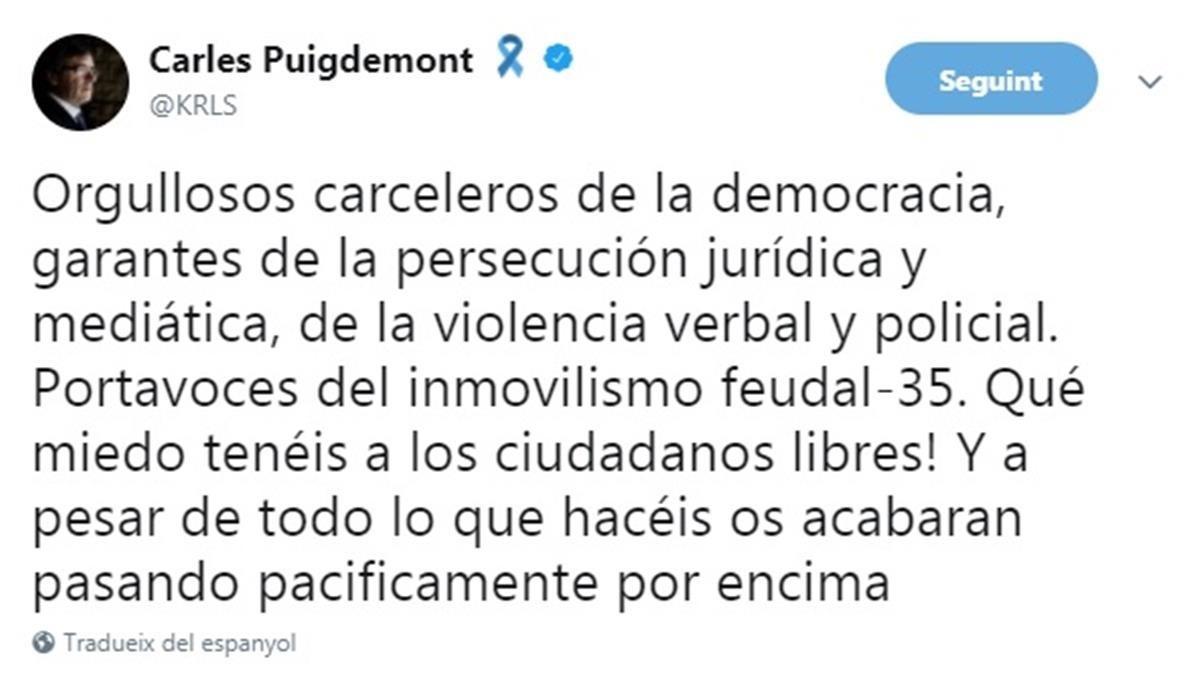 zentauroepp42031233 piulada de carles puigdemont el 12 de febrer del 2018  horit180212123956