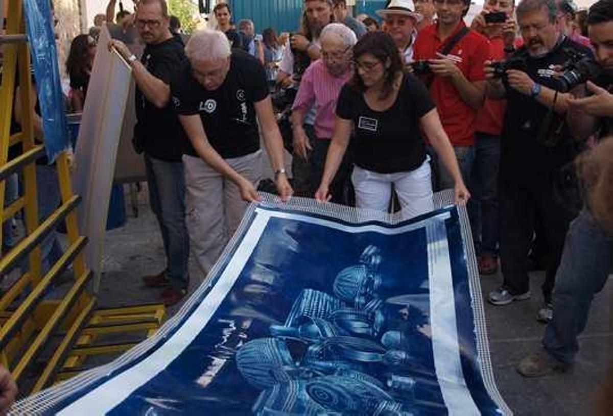 Villena crea la fotografía más grande del mundo realizada