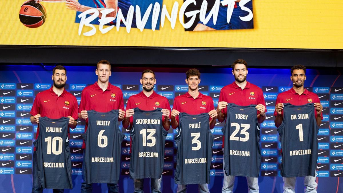 Las declaraciones de los nuevos fichajes del Barça de baloncesto