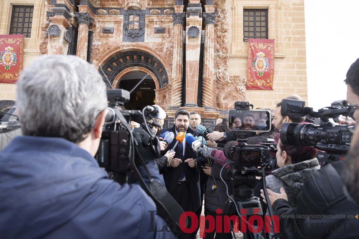 Clausura Año Jubilar de Caravaca (recepción de invitados)