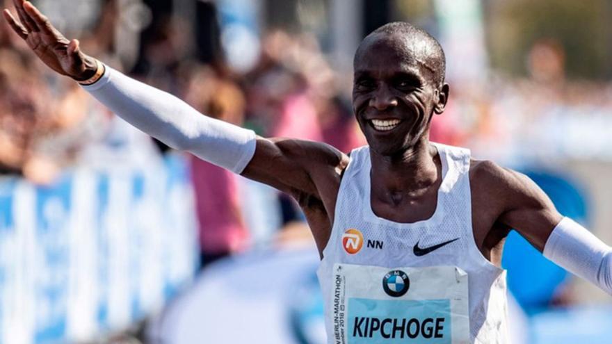 Eliud Kipchoge no descarta correr en València el próximo 3 de diciembre. | EFE