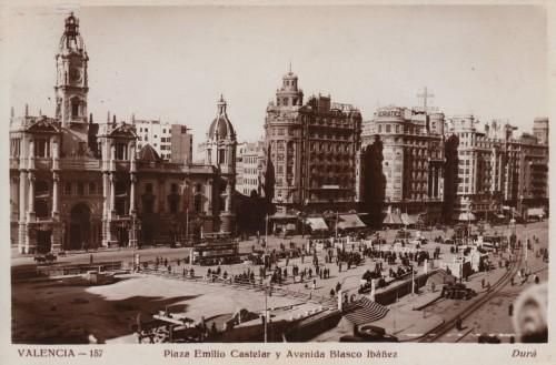 La plaza del Ayuntamiento 1890-1962