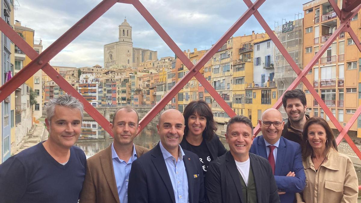 La nova junta de l’Associació d’Hostaleria, Turisme i Restauració de Girona