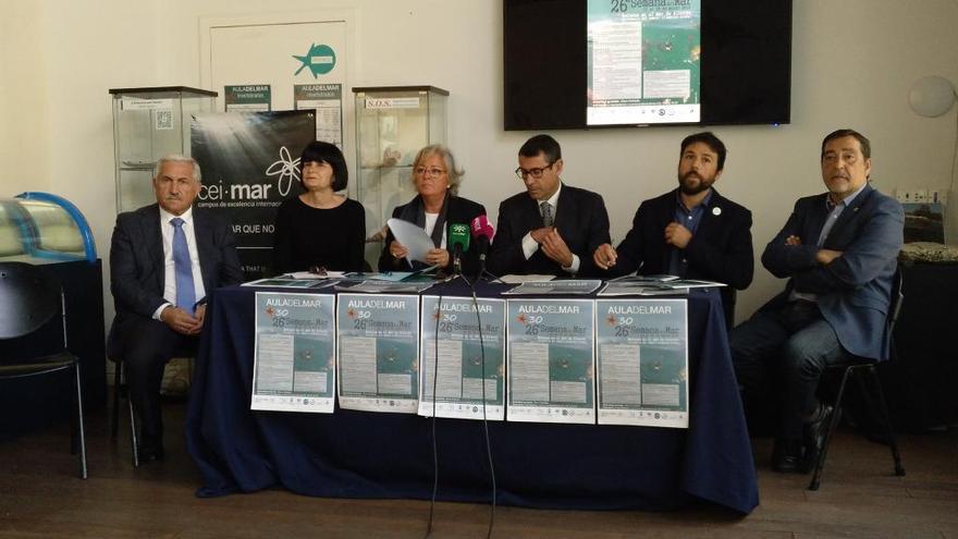 Presentación de la XXVI Semana del Mar, hoy en el Aula del Mar.