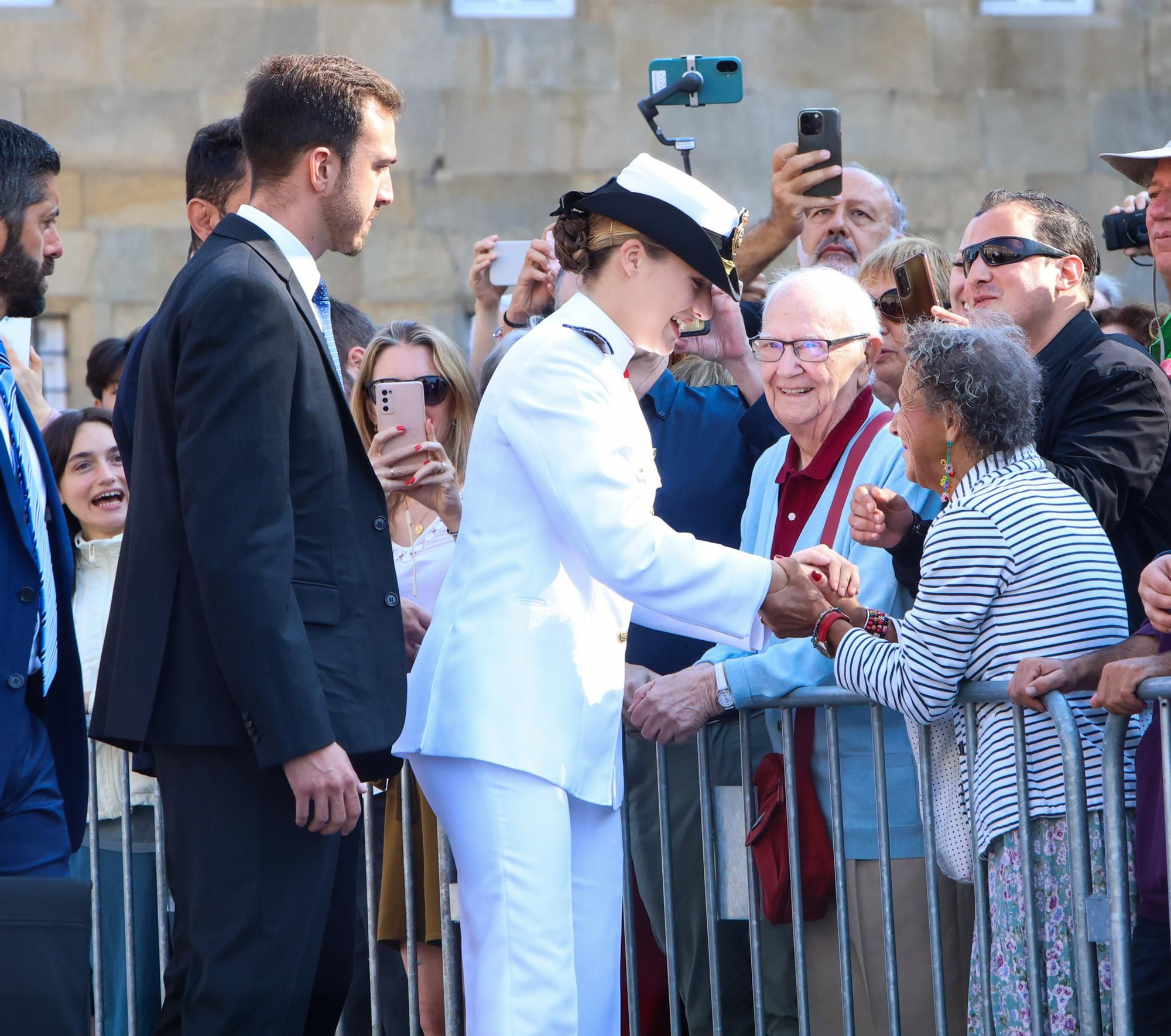La princesa Leonor recibe la Medalla de Galicia