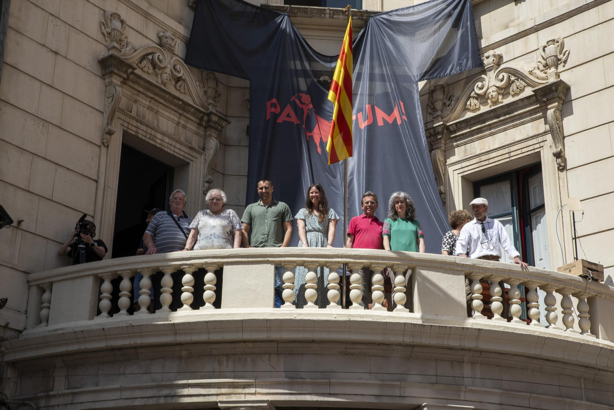 Ple de Patum i cercavila del Tabal a Berga