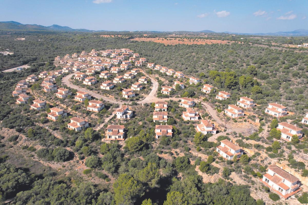 Mallorcas größte Geistersiedlung: Die Urbanisation bei Cala Romàntica.